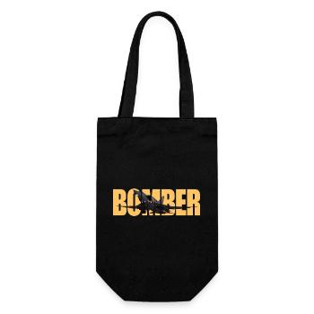 Bomber Tu-22 M3 - Gift Bag for Bottles - black - Front