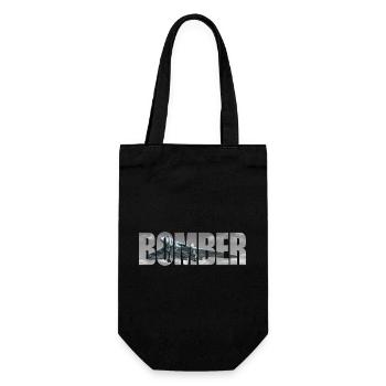Bomber Avro 698 Vulcan - Gift Bag for Bottles - black - Front
