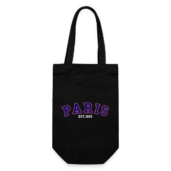 PARIS_EST_1965 - Geschenkbeutel für Flaschen - Schwarz - Vorne