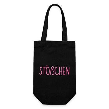Stößchen - Gift Bag for Bottles - black - Front