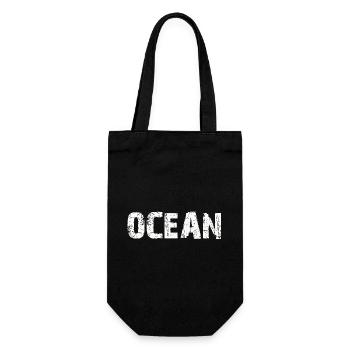 Océan - Sac à bouteille - noir - Devant