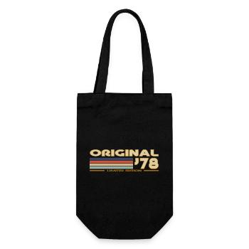Rétro vintage 1978 - Sac à bouteille - noir - Devant