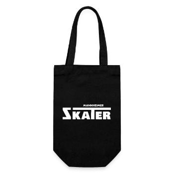 Mannheimer Skater, / Mannheim, skating - Geschenkbeutel für Flaschen - Schwarz - Vorne