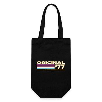 1977 - Gift Bag for Bottles - black - Front