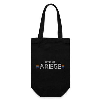 Best Of Ariege T-Shirt Humor-Geschenk - Geschenkbeutel für Flaschen - Schwarz - Vorne