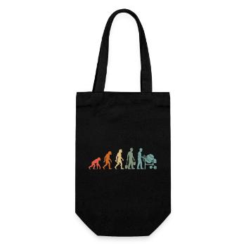 Construction Worker Bricklayer Craftsman Construction Site Bricklayer - Gift Bag for Bottles - black - Front