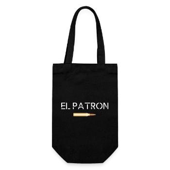 El Patron – The Top G Look - Gift Bag for Bottles - black - Front
