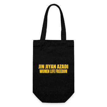 jin jiyan azadi women life freedom - Sac à bouteille - noir - Devant