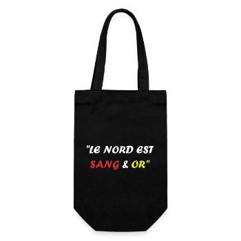 Le nord est sang et or - Sac à bouteille - noir - Devant