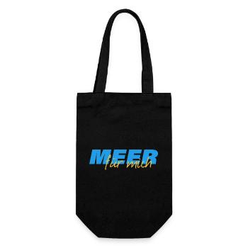 SEA for me - Gift Bag for Bottles - black - Front