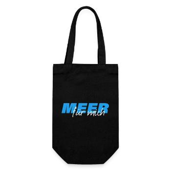 SEA FOR ME - Gift Bag for Bottles - black - Front