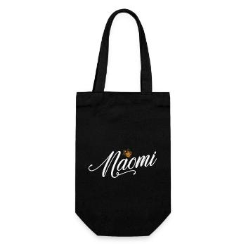 Naomi Nom personnalisé pour femmes Enfants Tout-petits - Naomi - Sac à bouteille - noir - Devant