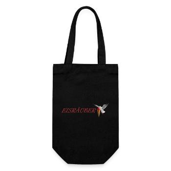 Eisräuber Design mit fliegender Möwe - Gift Bag for Bottles - black - Front