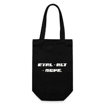 CTRL ALT : Non - Sac à bouteille - noir - Devant