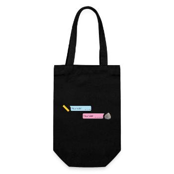 Rock & Rule - Gift Bag for Bottles - black - Front