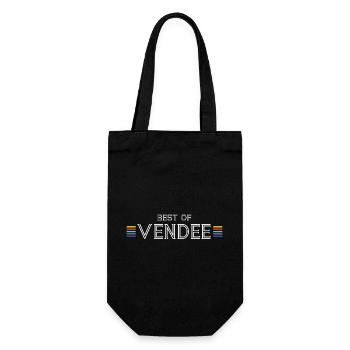 Best Of Vendee Funny Gift T-Shirt - Gift Bag for Bottles - black - Front