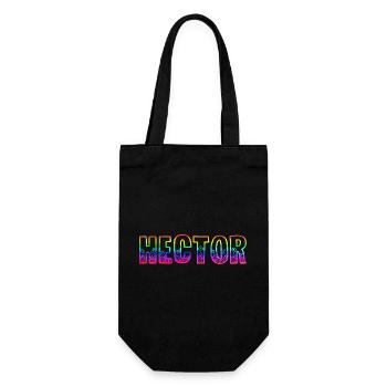 Hector RS Rainbow - Gift Bag for Bottles - black - Front