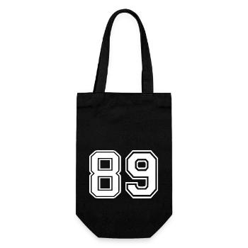 89 - Gift Bag for Bottles - black - Front