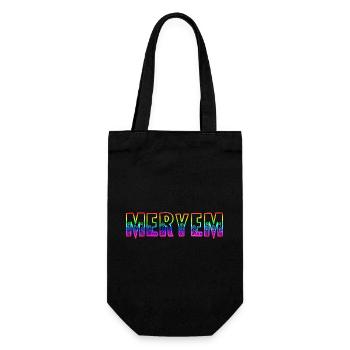 Meryem RS Arc-en-ciel - Sac à bouteille - noir - Devant