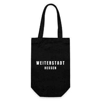 Weiterstadt, Hesse - Gift Bag for Bottles - black - Front