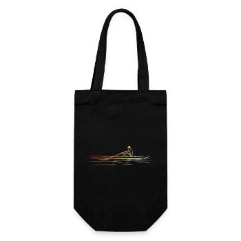 Aviron d’époque - Sac à bouteille - noir - Devant