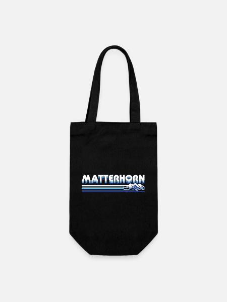 Matterhorn Design – L’emblème des Alpes - Sac à bouteille - noir