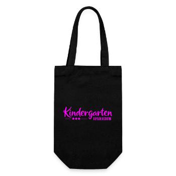 Kindergarten Graduate - School Enrollment - Kita - Gift Bag for Bottles - black - Front