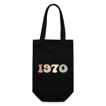 1970 - Sac à bouteille - noir - Devant