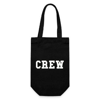 crew - Gift Bag for Bottles - black - Front