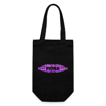 Mama Fiona - Geschenkbeutel für Flaschen - Schwarz - Vorne