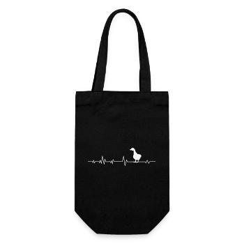 Oies oies - Sac à bouteille - noir - Devant