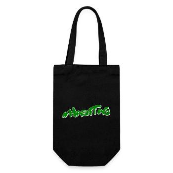 Hashtag Cannabis - Sac à bouteille - noir - Devant