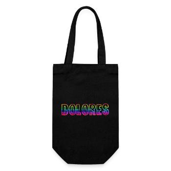 Dolores RS Rainbow - Gift Bag for Bottles - black - Front