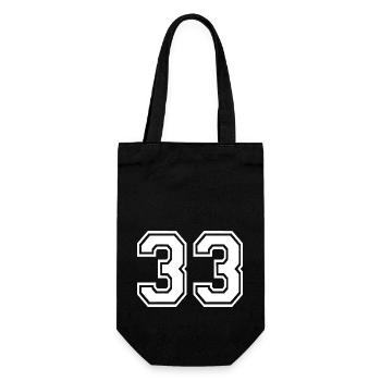 33 - Gift Bag for Bottles - black - Front