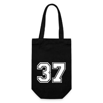 37 - Gift Bag for Bottles - black - Front