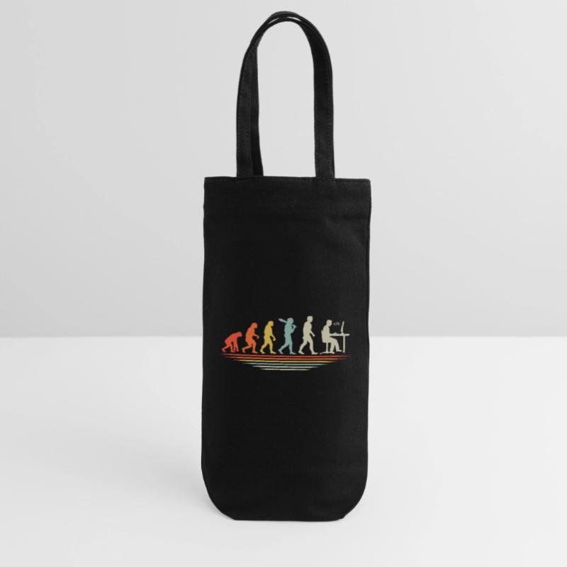 Coffee Coding Evolution Coder Developer Nerd Coffe Gift Bag for Bottles