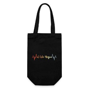 Palpitations cardiaques de yoga - Sac à bouteille - noir - Devant