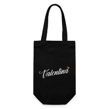 Valentina Nom personnalisé pour les femmes Enfants Bambins - - Sac à bouteille - noir - Devant