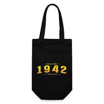 Génial Depuis 1942 Année de naissance - Millésime 83ème - Sac à bouteille - noir - Devant