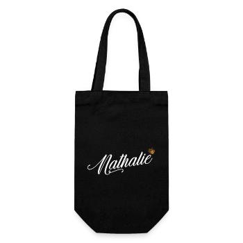 Nathalie Nom personnalisé pour les femmes Enfants Bambins - - Sac à bouteille - noir - Devant