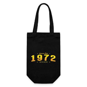 Génial Depuis 1972 Année De Naissance - Millésime 53ème - Sac à bouteille - noir - Devant