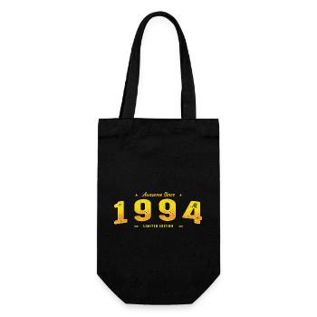 Vintage 1994 - 31st Birthday Limited Edition - Gift Bag for Bottles - black - Front
