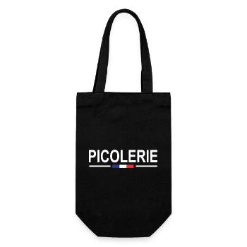 Picole Nationale Humour Apéro Gendarmerie Gendarme - Sac à bouteille - noir - Devant