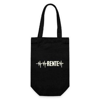 Heartbeat Pension - Gift Bag for Bottles - black - Front