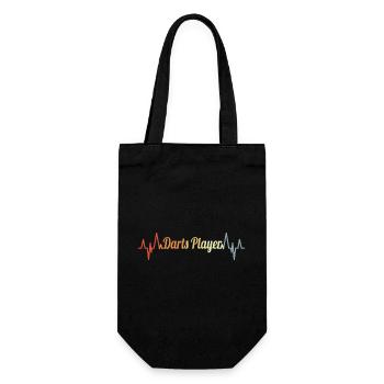 Darter Heartbeat Vintage Look - Gift Bag for Bottles - black - Front