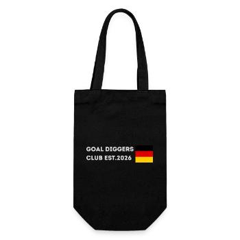 Goal Diggers Club Est.2026 (Germany) - Gift Bag for Bottles - black - Front