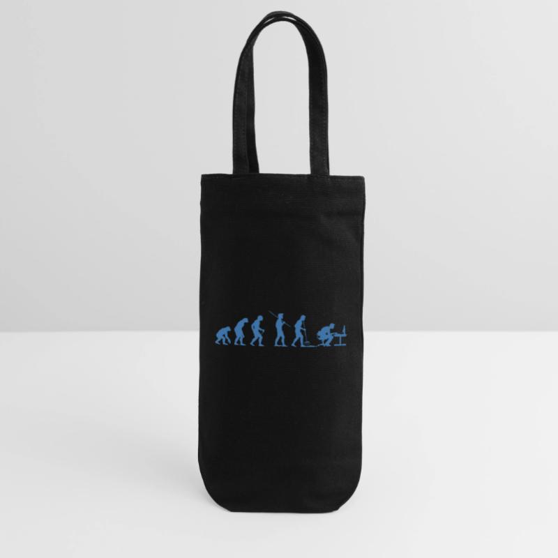 Programmierer Evolution Informatiker Entwickler Geschenkbeutel für Flaschen
