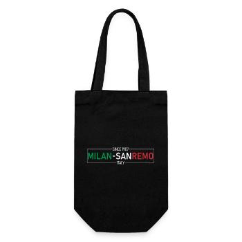 Milan Sanremo Italy Edition - Geschenkbeutel für Flaschen - Schwarz - Vorne