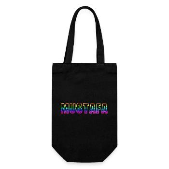 Mustafa RS Rainbow - Gift Bag for Bottles - black - Front