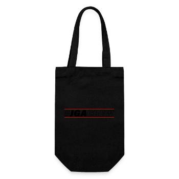 Bachelor Party Bachelor Crew Saying - Gift Bag for Bottles - black - Front